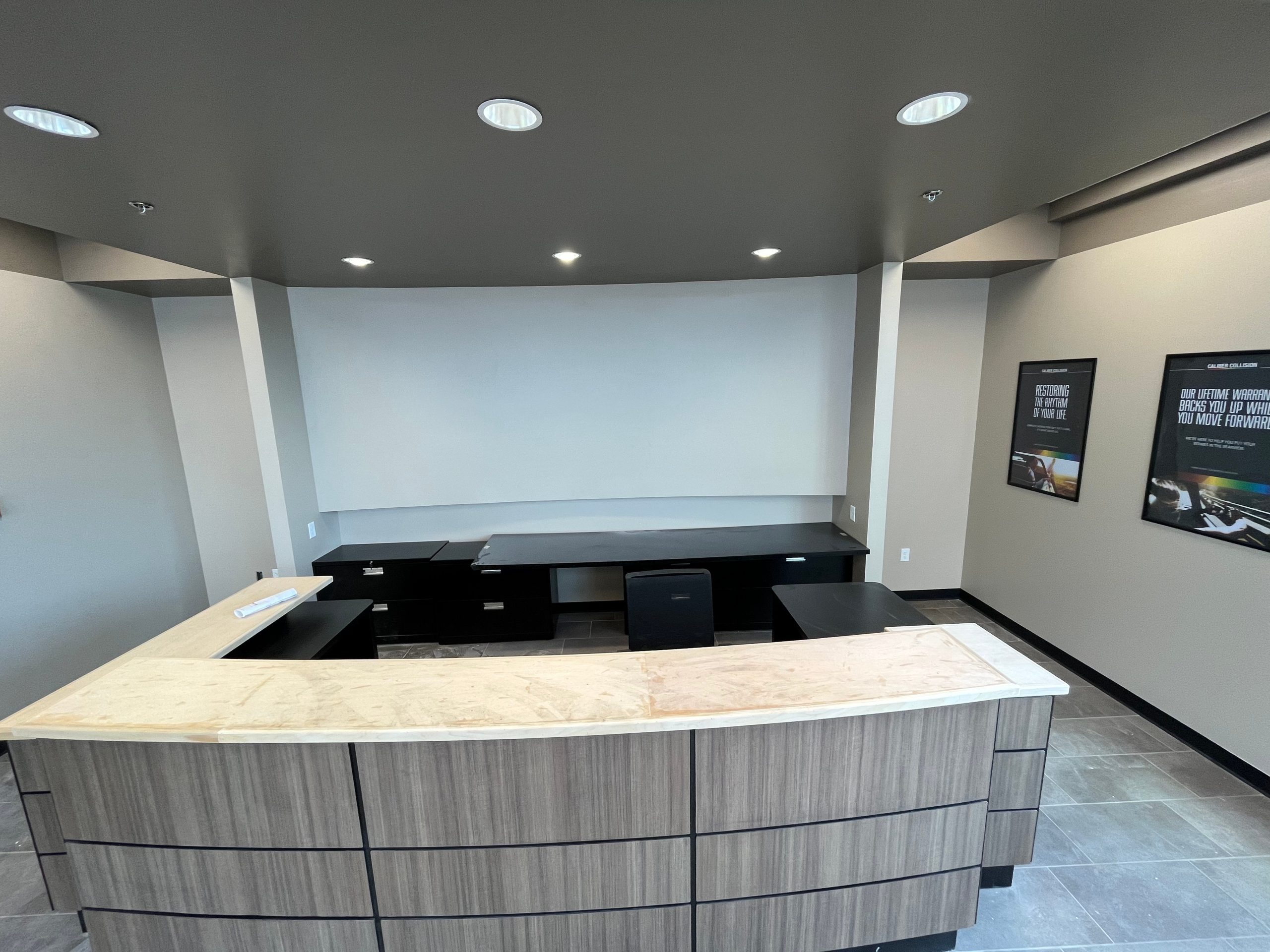 brick gargage conversion to living space