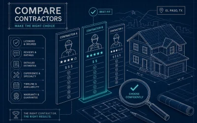 How to Compare Remodeling Contractors in El Paso, TX